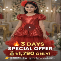 👑 3 Days Special Offer — Premium Princess Party Dress মাত্র ৳1,790! | Age 2–12 Years | Kinora